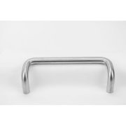 Don-Jo 1158630 1158 Stainless Steel 90 Degree Offset Door Pull with Mounting Plate, Satin Stainless Steel Finish, 12" Center-to-Center, 3-1/2" Projection, 2-1/2" Clearance