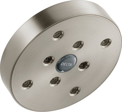 Delta RP70175-SS15 Universal Showering Components H2Okinetic Single-Setting Raincan Shower Head 150038