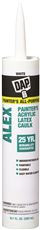 Dap 441230  Alex White Painter's Acrylic Latex Caulk and Silicone Sealant, Case of 12 - 10.1-Ounce Cartridges