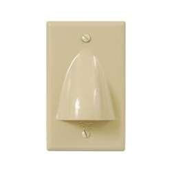 ICC IC640BSSIV - Faceplate- 1-gang- Bulk Nose- Ivory.