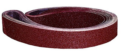 Astro Pneumatic AST303736G Tool 1/2" x 18" Sanding Belt, 10 Piece (36 Grit).