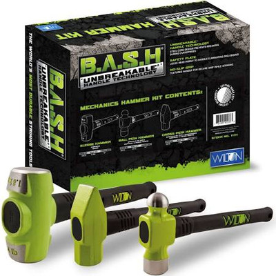 Wilton WIL11111 B.A.S.H Mechanics Hammer Kit (3 Piece)