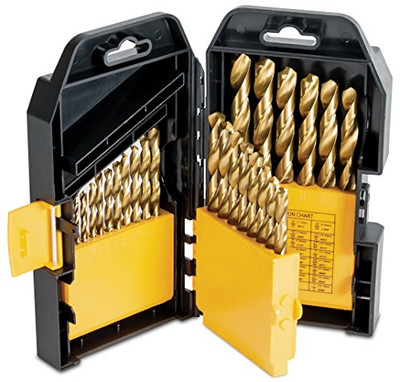 Titan TIT16530 Tools ium Coated Drill Bit Set (29 Piece)