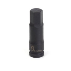 Sunex SUN36487 3/8" Drive Hex Driver Impact Socket -10mm