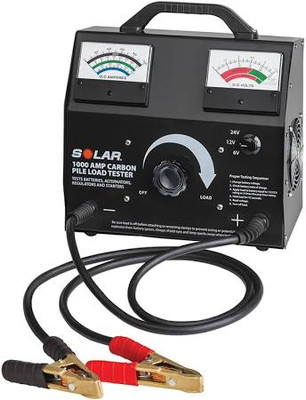 SOLAR SOL1876 1000 Amp 6/12/24V Carbon Pile Battery Tester