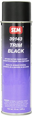 SEM Products SEM39143 SEM Trim Black Aerosol - 15 oz.
