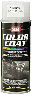SEM Products SEM13023 SEM Low Luster Clear Color Coat Mixing system - 12 oz.