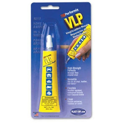 Plasti Dip International PDI61Z09 Plasti Dip Vinyl & Leather Repair, Clear, 1-oz. - Quantity 6