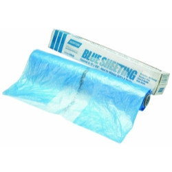 Norton NOR03345 16' Paintable Blue Plastic Sheeting