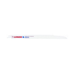 Vise Grip LEX21510 LENOX Tools Metal Cutting Reciprocating Saw Blade with Power Blast Technology, Bi-Metal, 12-inch, 18 TPI, 5/PK