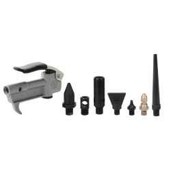 K Tool International KTI71016 Air Blow Gun Kit - 7 Tips