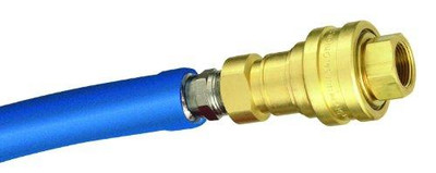 T&S Brass THW4D48 Water Hose with Quick Disconnect, 3/4-Inch Diameter and 48-Inch Long