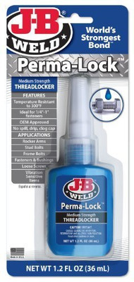 J B Weld JBW24236 J B Weld Perma-Lock Blue Threadlocker - 36 ml