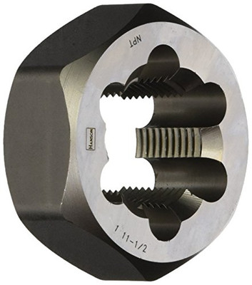 Vise Grip HAN7407 Irwin Tools Irwin 1"- 11-1/2 Npt Re-Thread Hex Die