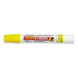 Vise Grip HAN85005 Wholesale CASE of 25 - Mean Streak Permanent Marking Sticks-Permanent Marking Stick, Bullet Point, Broad Tip, Yellow Ink