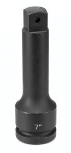 Grey Pneumatic GRE4010E 1" Drive x 10" Extension w/ Pin Hole