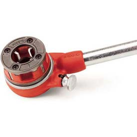 RIDGE B326898 Ridge & #174 Model No. 12-R Exposed Ratchet Threader Set, NPT, 1/2"-2" Capacity
