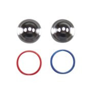 American Standard AM9623660020A  Index Button with Hot and Cold Index Rings, Polished Chrome