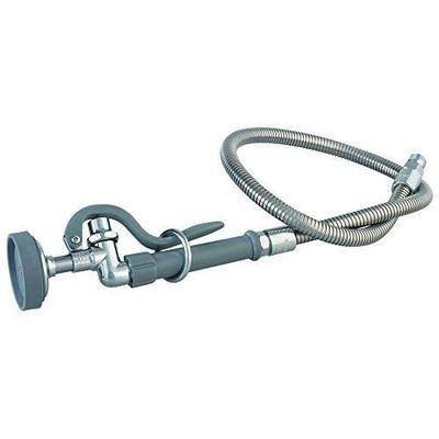 T&S Brass TB010060H Spray Valve (B-0107) with 60" Flexible Stainless Steel Hose (B-0060-H)