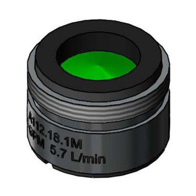 T&S Brass TB019903WS Aerator, 13/16"-27UN Male Threads (Water Sense), 1.5 GPM