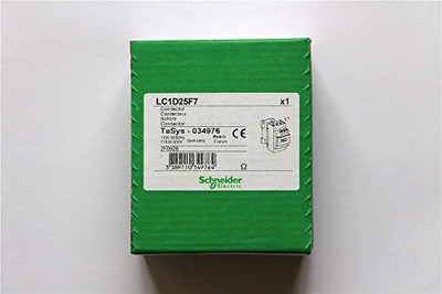 SCHNEIDER ELECTRIC LC1D25F7 -Square D 4pole 40amp 110v CONTACTOR