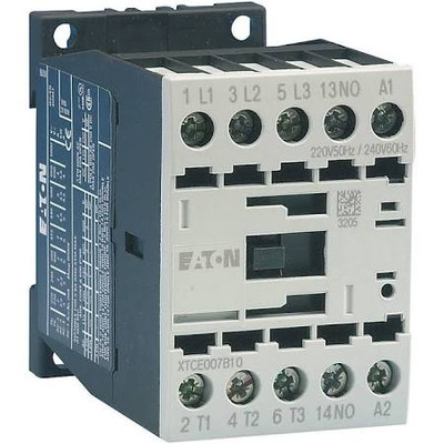EATON XTCE007B10A Cutler Hammer- 3POLE 7AMP 120VAC CONTACTOR