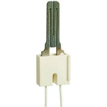 Honeywell Q4100C9054 Silicon Carbide Hot Surface Igniter, Standard with Rib Offset From Left Edge Mounting, 5-1/4" Lead, 120V