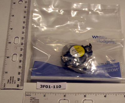 WHITE-RODGERS 3F01-110 SNAP DISC FAN CONTROL 110F REPLACES