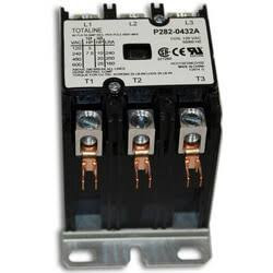 Carrier P282-0432A 3pole 40amp 120v Contactor P282-0432A