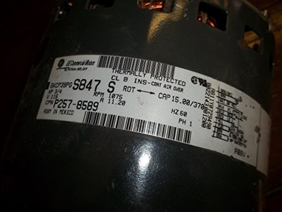 Carrier P257-8589 3/4HP 115v 1075/3Spd DirectDr