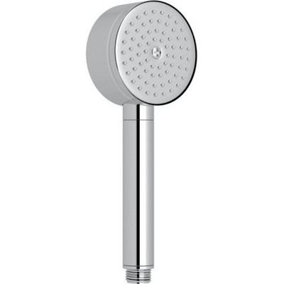 Rohl 105572 Modern and Michael Berman All Brass Single Function Straight Handshower with Easy Clean Anti-Cal Spray Pattern and Flow Restrictor, Polished Chrome
