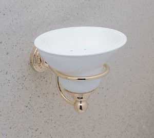 Rohl U.6928PN Perrin & Rowe Wall Mount Soap Dish Tray In Polished Nickel