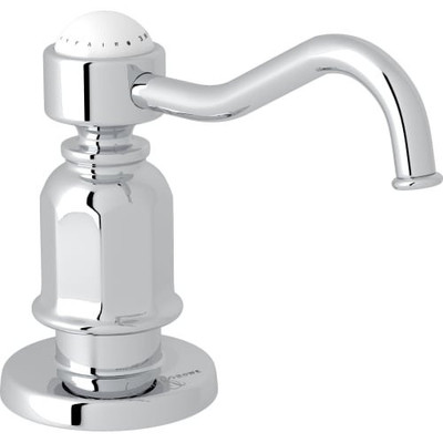 Rohl U.6995APC Perrin & Rowe Edwardian Era Traditional Deck Mount Soap Dispenser