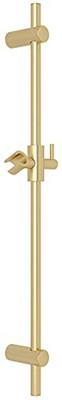 Rohl 103843 - MODERN BRASS SLIDING RAIL ONLY 29 1/2^ LENGTH IN SATIN UNLACQUERED BRASS WITH SLIDING MECHANISM TO THE 1600 MERCHANDISE PAK HANDSHOWER RAIL SET