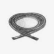 Rohl 9.28385EB Perrin & Rowe 60" Bath Hose Only For Handshower To All Exposed Systems In English