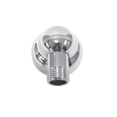 Rohl 105297 1/2-Inch Male by 1/2-Inch Female Npt Bossini Alessandria Wall Outlet in Polished Chrome