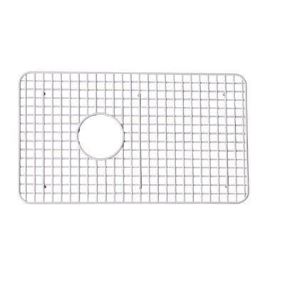 Rohl 103528 26-1/4-Inch by 15-1/4-Inch Wire Sink Grid for 6307 Kitchen Sinks in Biscuit Abcite Vinyl