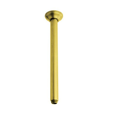 Rohl 1505/12IB Rohl Ceiling Mounted Shower Arm 12 5/8" Length Brass For Overhead Shower 26Mm Diameter 1/2"M