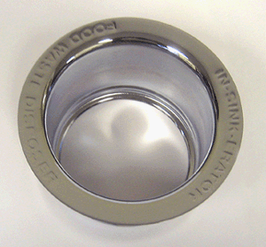 Rohl ISE10082PN Extended 2 1/2" Disposal Flange Or Throat For Fireclay Sinks And Shaws Sinks In