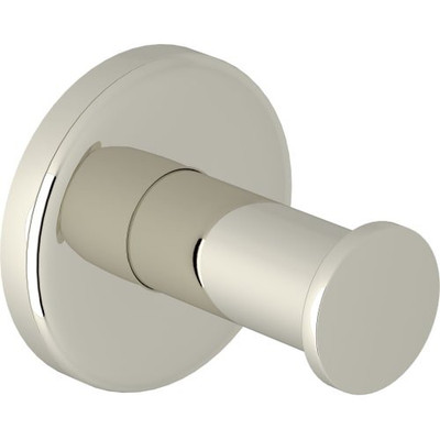 Rohl LO7PN Rohl Lombardia Bath And Avanti Robe Hook In Polished Nickel
