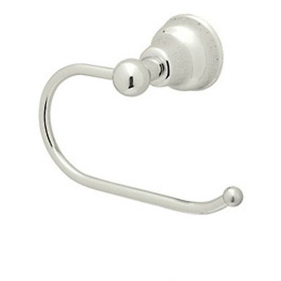 Rohl CIS8PN Rohl Toilet Paper Holder "Half Loop" Style In Polished Nickel