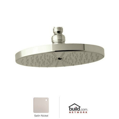 Rohl 1075/8STN Rohl Single Function 8" Or 200Mm Diameter Rodello Shower Rose Showerhead Made Of Brass With