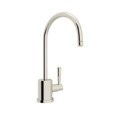 Rohl 106473 U.1601L-2 Perrin and Rowe Filtering Kitchen Faucet with Metal Lever Handle, Polished Nickel