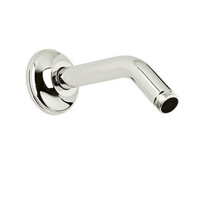 Rohl 105048 6-9/16-Inch Length 1/2-Inch Male by 1/2-Inch Male Npt Wall Mounted Shower Arm Outlet in Polished Nickel