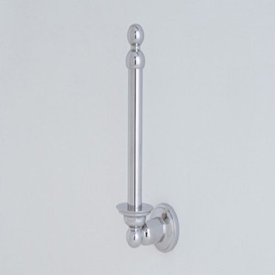 Rohl U.6947APC Perrin & Rowe Spare Toilet Paper Roll Holder In Polished Chrome 8 7/8" Long 2" Wide