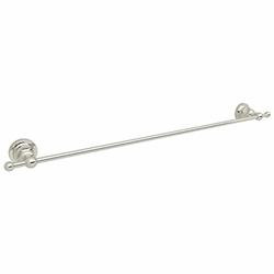 Rohl A1486LIPN Rohl San Giovanni Bath Wall Mounted 24" Single Towel Bar Rail In Polished Nickel