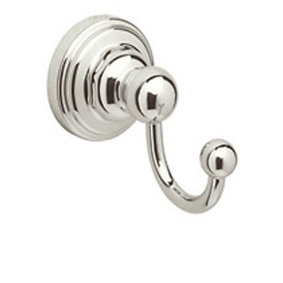 Rohl 106204 Perrin and Rowe Single Robe Hook in Polished Nickel by