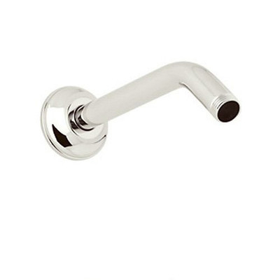 Rohl 105130 8-7/16-Inch Length 1/2-Inch Male by 1/2-Inch Male Npt Wall Mounted Shower Arm Outlet in Polished Nickel