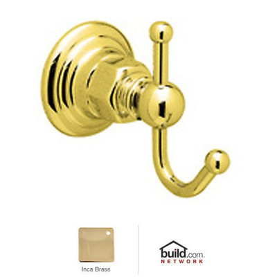 Rohl ROT7IB Rohl Italian Bath Single Robe Hook In Italian Brass