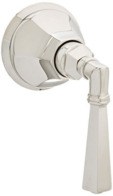 Rohl 107404 Palladian Trim Package Only No Rough to Volume Control with Palladian Metal Lever, Polished Nickel